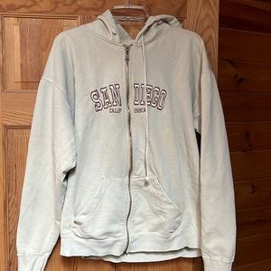 San Diego Vintage Look Hoodie